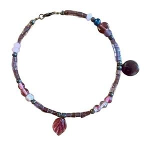 Handmade Charming Purple Beaded Bracelet
